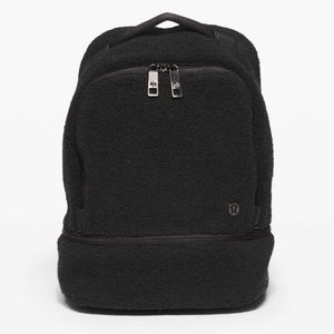 Lululemon City Adventurer Backpack Sherpa Fleece 10L Color Black